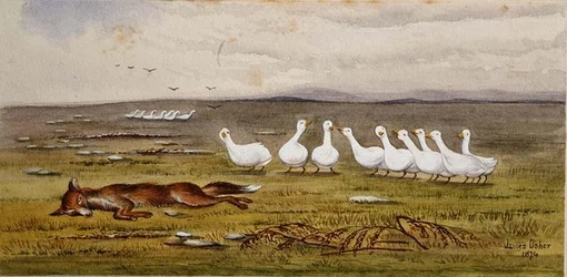 Ein Spiel von Fuchs und Gänsen