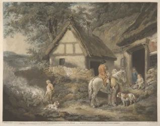 Ein Junge, der Unkraut verbrennt