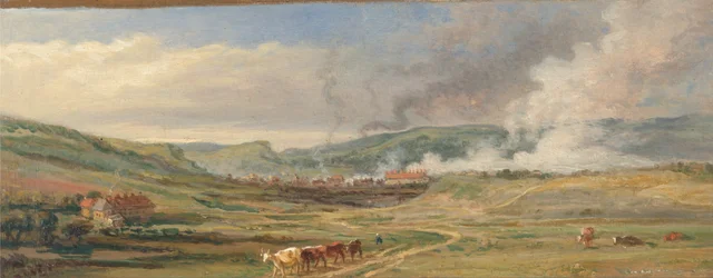 Landschaft bei Swansea, Südwales
