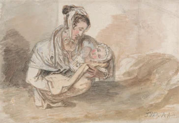 Mutter und Säugling