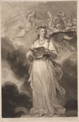 Mrs. Billington als St. Cecilia