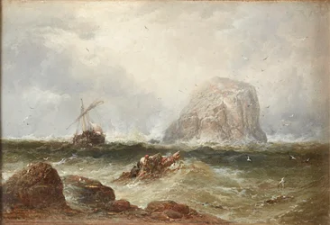 Vor dem Bass Rock