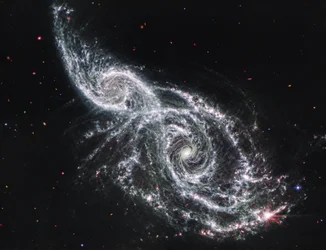 Galaxien IC 2163 und NGC 2207