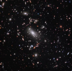 Galaxienhaufen MACS J1423 (NIRCam Bild)
