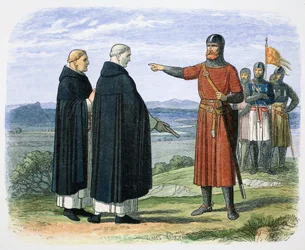 William Wallace lehnt die englischen Vorschläge ab, 1297 1864