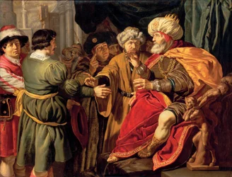 Joseph deutet die Träume des Pharao