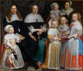 Meyndert Sonck mit Frau und Kindern, 1662