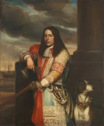 Engel de Ruyter (1649-83), Vizeadmiral, Sohn von Michiel Adriaensz de Ruyter