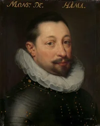 Porträt von Charles de Levin, Herr von Famars, Forimont und Lousart