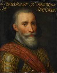 Porträt von Francisco Hurtado de Mendoza, Admiral von Aragon
