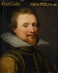 Porträt von Sir Robert Henderson von Tunnegask, Oberst der Schottischen Garde
