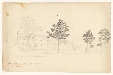Chinesischer Friedhof mit dem Grab von Leutnant Kouw Tjanko