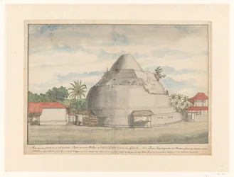 Kalyani Stupa auf Ceylon