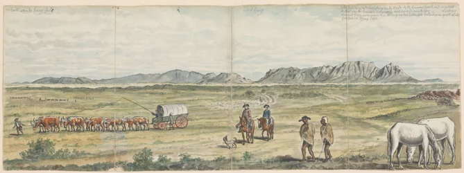 Khoikhoi und Kolonisten auf der Kapebene