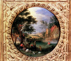 Äpfel sammeln, 1630er