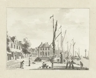 Ansicht in De Lemmer (?)
