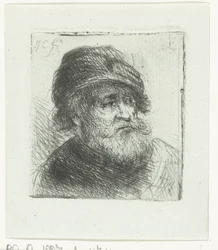 Alter Mann mit Turban