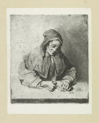 Frau, die Geld zählt