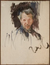 Porträt des Bildhauers Szymanowski
