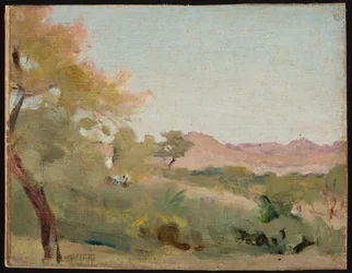 Udaipur - indische Landschaft. Von der Reise nach Indien