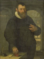 Porträt von Bartholomeus van der Wiere (1534-1603)
