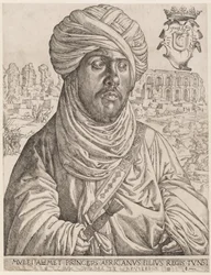 Porträt von Muley Ahmed