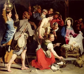 Die Anbetung der Hirten, nach 1628