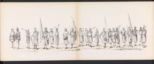 Maskerade der Leidener Studenten, 1865 (Tafel 13)