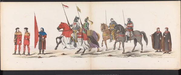 Maskerade der Leidener Studenten, 1865 (Platte 2)