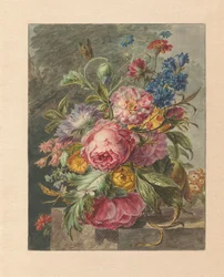Stillleben mit Blumen