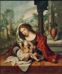 Madonna mit dem Schleier