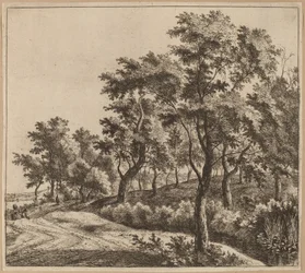 Landschaft mit einem Bach
