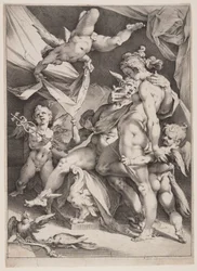 Venus und Merkur