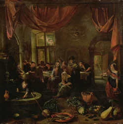 Christus im Haus von Martha und Maria, c.1655