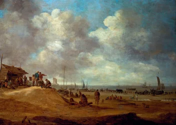 Ein Blick auf Scheveningen, 1649