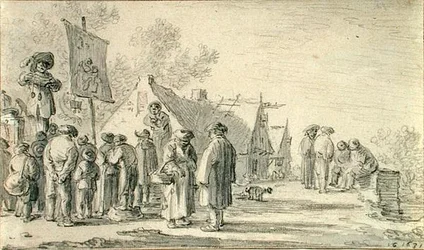 Dorfszene
