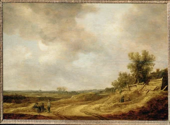 Flache Landschaft