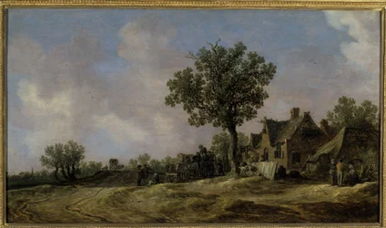 Taverne an einer Landstraße, 1620