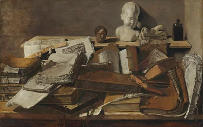 Bücherstillleben