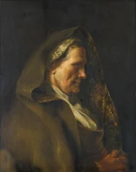 Tronie einer älteren Frau