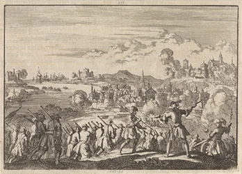 Franzosen erobern unter Pointis Cartagena in Südamerika, 1697