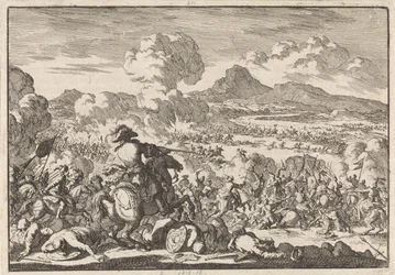 Sieg von Prinz Eugen über die Türken an der Theiß, 1697