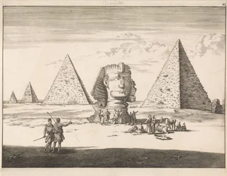 Pyramiden und Sphinx von Gizeh