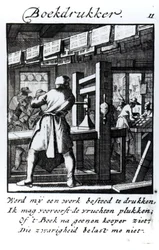 Der Buchdrucker, aus dem Handelsbuch 