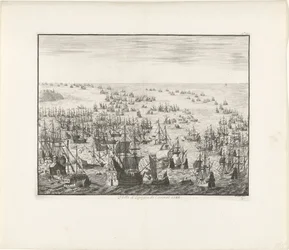 Das Sinken der Spanischen Armada im Jahr 1588, ca. 1680