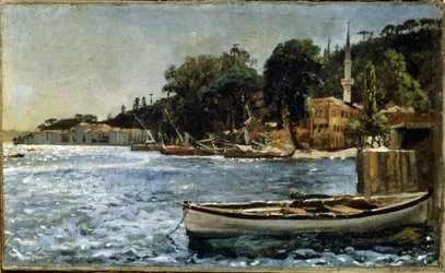 Blick auf Bebek bei Konstantinopel