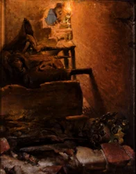 Das Innere des Grabes von Kazimierz Wielki