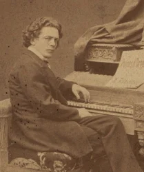 Porträt des Komponisten Anton Rubinstein