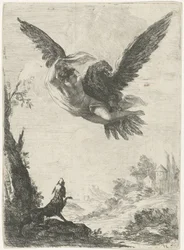 Jupiter entführt Ganymed