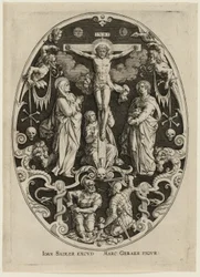 Kreuzigung, aus der Passion Christi